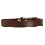 Adjustable Colorful Pet Collars PU Leather Neck Strap Safe For Dogs