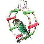 Bird Cage Hammock Hanging Toy