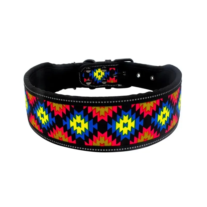 Reflective Nylon Dog Collar
