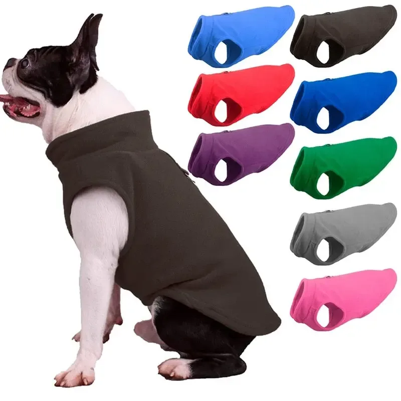 HTB1Mzyubfb2gK0jSZK9q6yEgFXaW Pet Dog Clothes Winter Clothing Warm Vest For Dogs