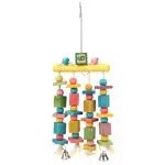 Birds Toy Hanging Acrylic with Bells