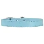 Adjustable Colorful Pet Collars PU Leather Neck Strap Safe For Dogs