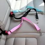 Adjustable Safety Seat Belt Nylon Pets Puppy Seat Lead Leash Dog Harness Vehicle Seatbelt Pet Dog
