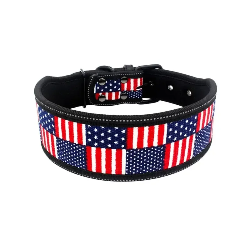 Reflective Nylon Dog Collar