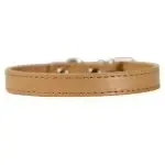 Adjustable Colorful Pet Collars PU Leather Neck Strap Safe For Dogs