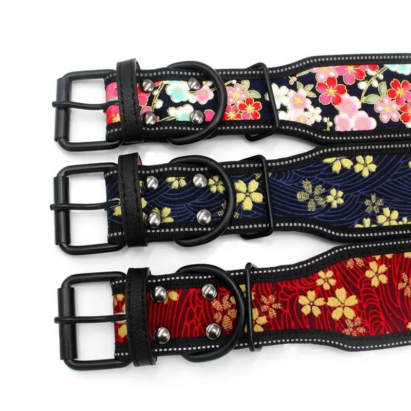 Reflective Nylon Dog Collar