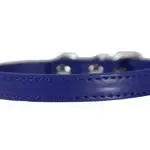 Adjustable Colorful Pet Collars PU Leather Neck Strap Safe For Dogs