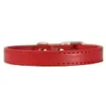 Adjustable Colorful Pet Collars PU Leather Neck Strap Safe For Dogs