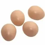 10 Pcs Simulation Chicken Eggs