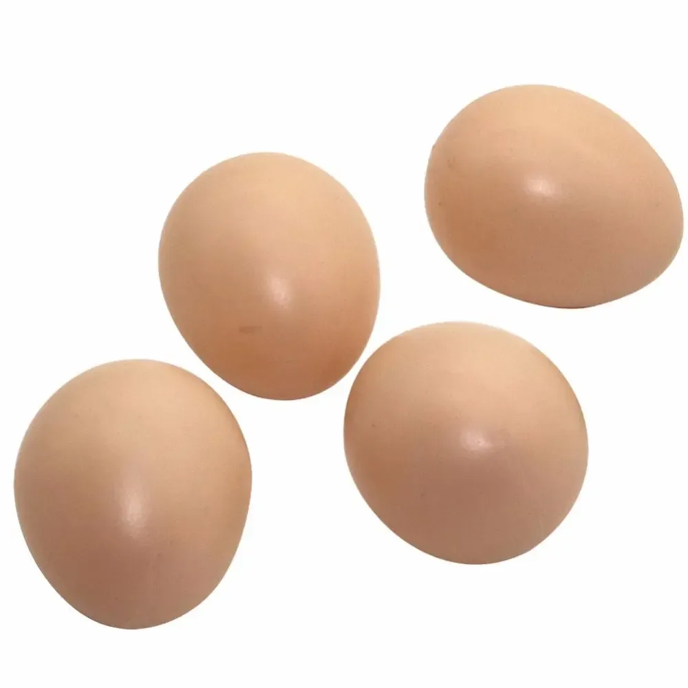 10 Pcs Simulation Chicken Eggs
