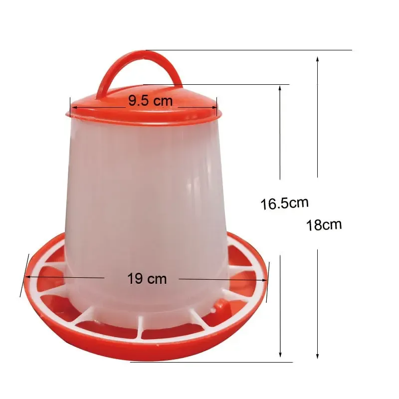 1.5kg Chicken Feeder Bucket Tool
