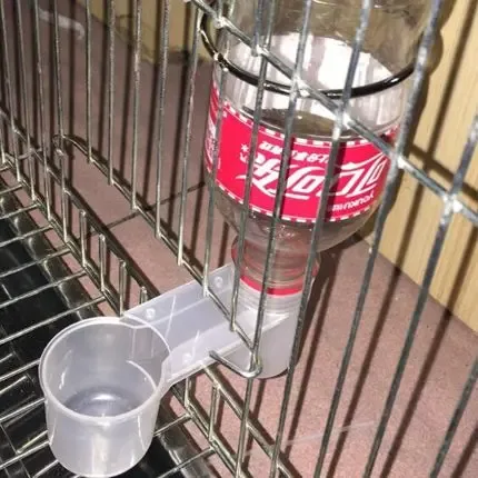 Plastic Water Bottle Cup for cage bird