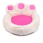 Velvet Cute House Bear Paw Shape Design