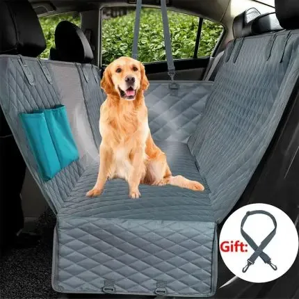 Car Rear Back Seat Mat For Dogs Cats Non-slip Safety Dog Cushion