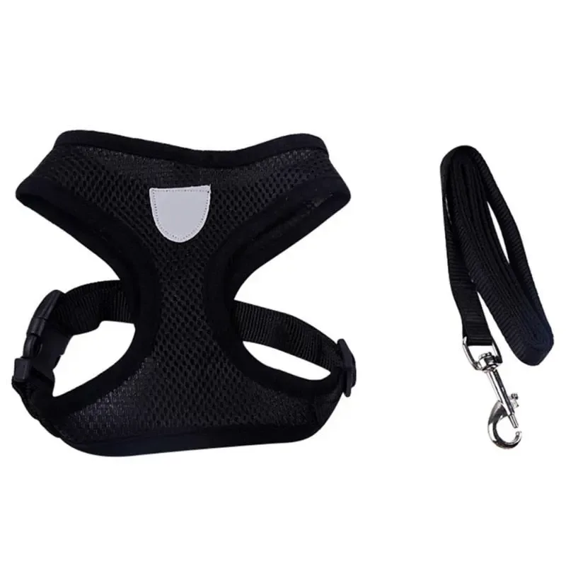 Pet Chest Strap Shining Rhinestone Heart design