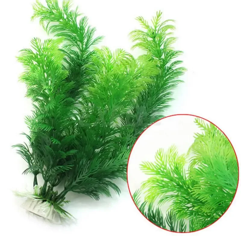 Artificial Aquarium Plant Decoration Fish Tank Submersible Flower Grass