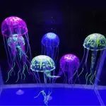 Jellyfish Swim Glowing Effect Aquarium Decoration