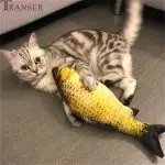 20cm Pet Cat Fish Shape Cat Toys