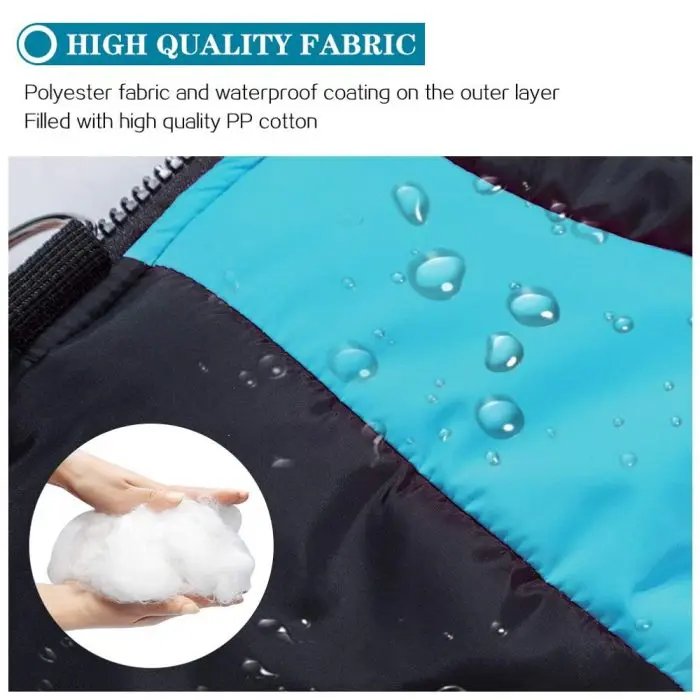 Waterproof Dog Clothes Winter Warm Vest Thicken Puppy Coat Soft Clothing