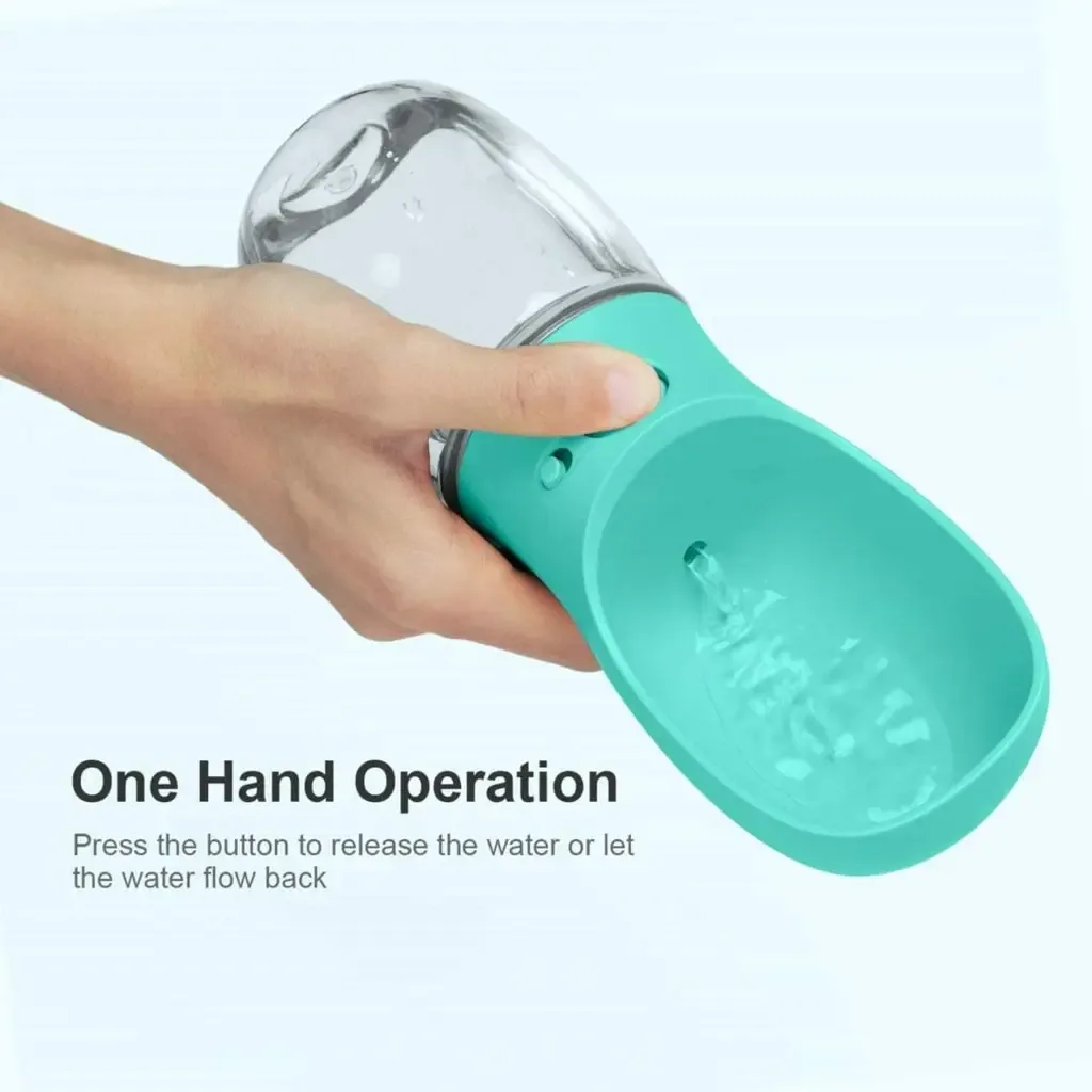 Pet Dog Water Bottle Portable Drinking feeder for Dogs Cat Outdoor Travel Leakage-proof  Puppy Water Dispenser Bowl