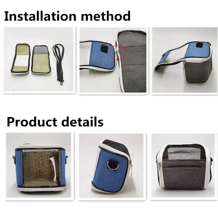 Super Portable Bird Carrier Travel Bag