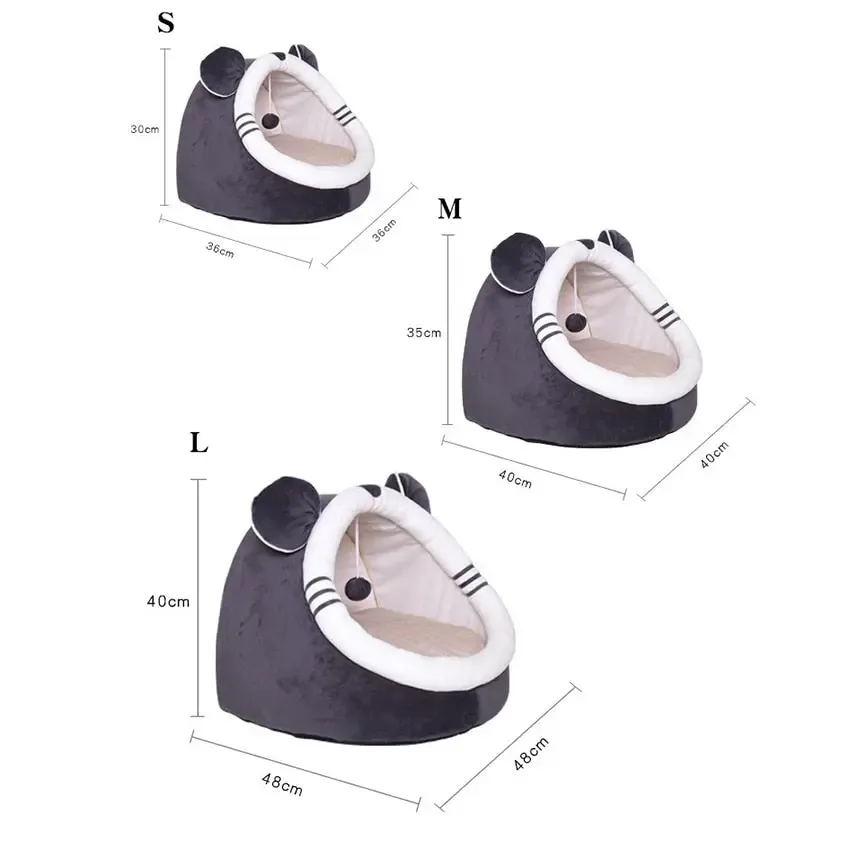 Warm Soft Cat Bed Winter Warm House
