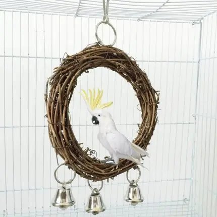 Bird Hanging Hammock Swing Toy